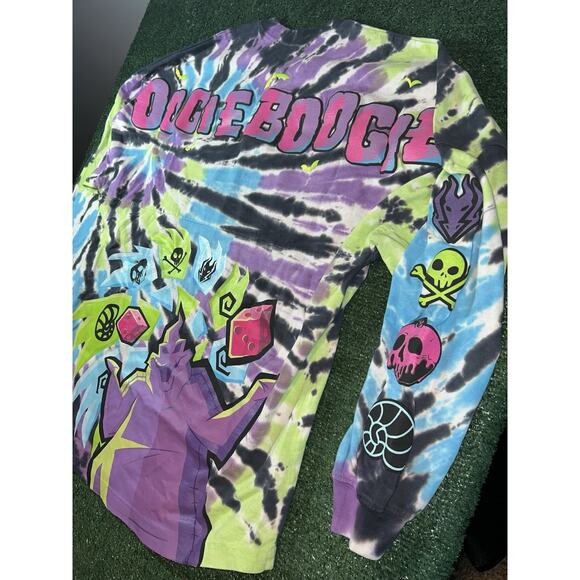 Disney OOGIE BOOGIE Nightmare Before Christmas Tie Dye Spirit Jersey Size S - Picture 2 of 9